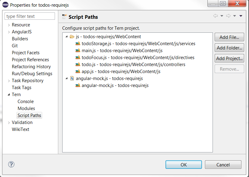 Script paths